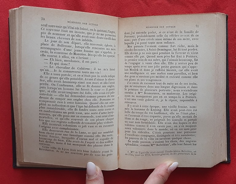 Libro Antico Originale del 1895 di Comtesse Dash Memoires des …