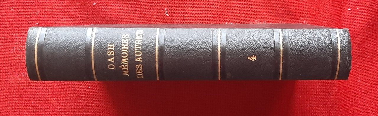 Libro Antico Originale del 1895 di Comtesse Dash Memoires des …