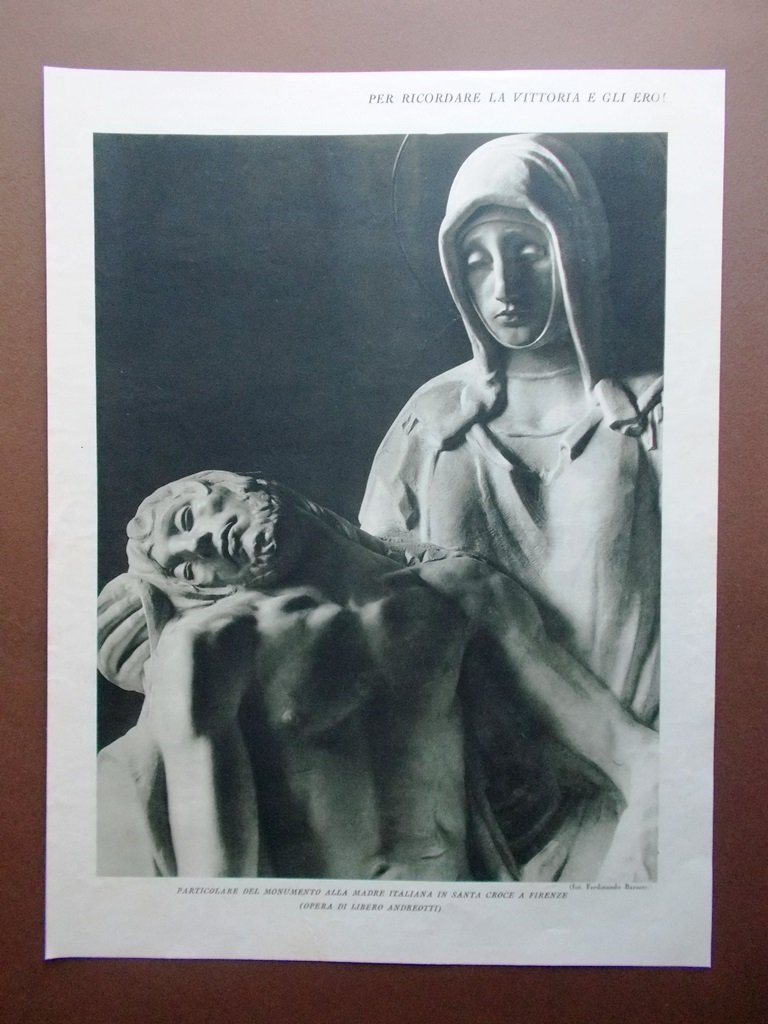 Madre Santa Croce Firenze Cimitero Aquileia Tomba Randaccio del 1926