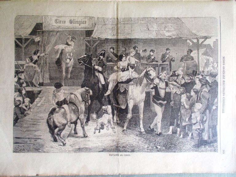 Nuovo Giornale Illustrato Universale 22 Maggio 1870 Morte Moscheles Lucera …