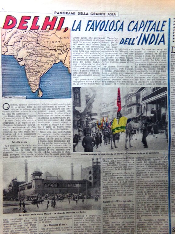 Pagina Anni 40 WW2 Delhi India Rastrellamento Jugoslavia Campi di …