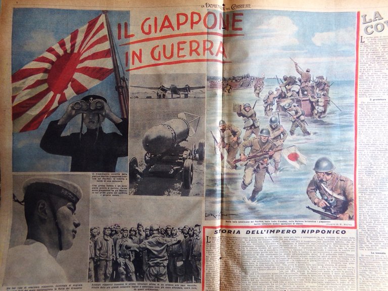 Pagina Anni 40 WW2 Singapore Giappone in Guerra Attori Tespi …