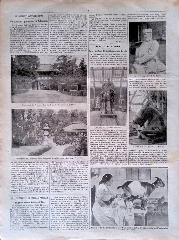 Pagina del 1907 Scuola dei Cani Giardino Giapponese Invincible Defence …