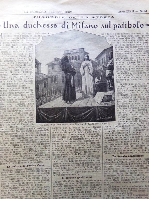 Pagina del 1930 Missionari Perseguitati Cina Soggiu Beatrice Tenda Monte …