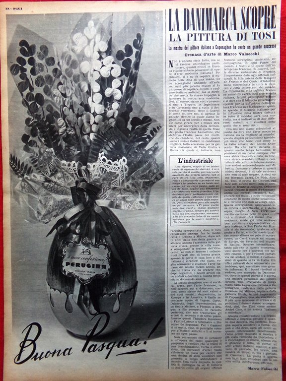 Pagina del 1952 Gioventù Musicale Deboarh Kerr Danimarca Pittura Tosi …