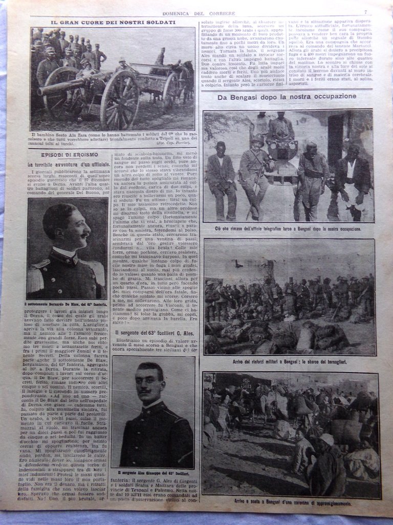 Pagine del 1912 Dubonnet Dupont De Blaw Ales Bengasi Palazzo …