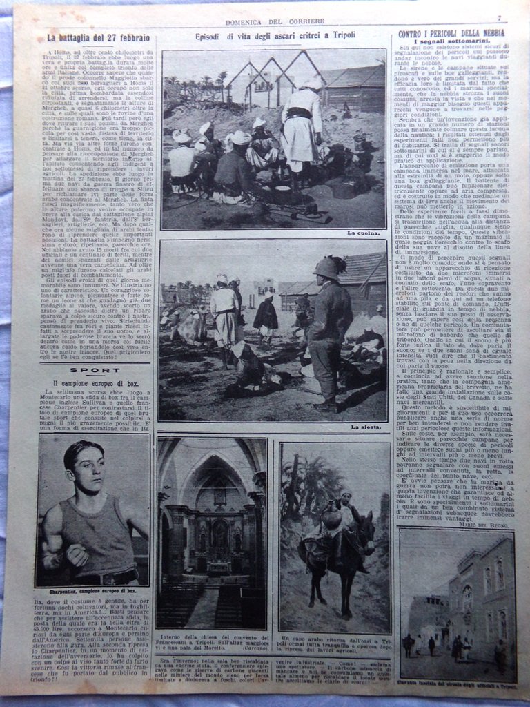 Pagine del 1912 Georges Charpentier Ciancio Aubry Sciopero dei Minatori …