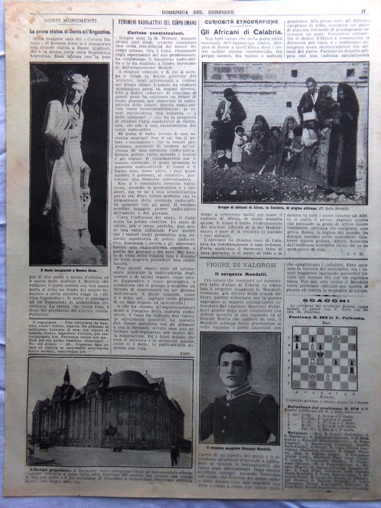 Pagine del 1912 Giovanni Mondelli Africani in Calabria Albergo a …