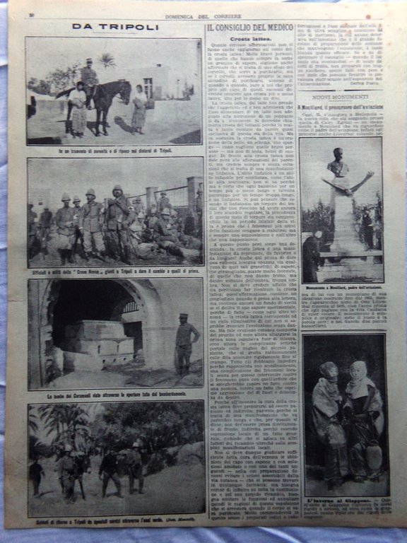 Pagine del 1912 Ritorno Frugoni Divorzio America Ferdinando di Bulgaria …