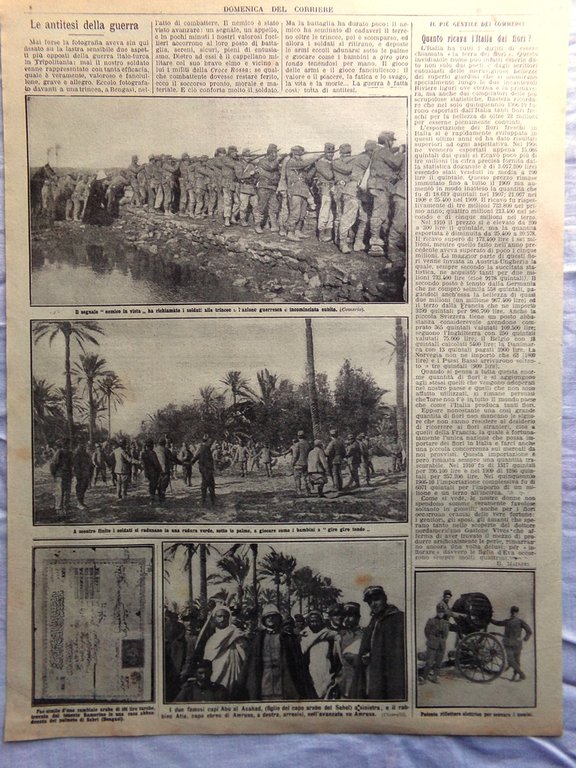 Pagine del 1912 Venere Tripoli Guglielmo II Capecelatro Antitesi della …