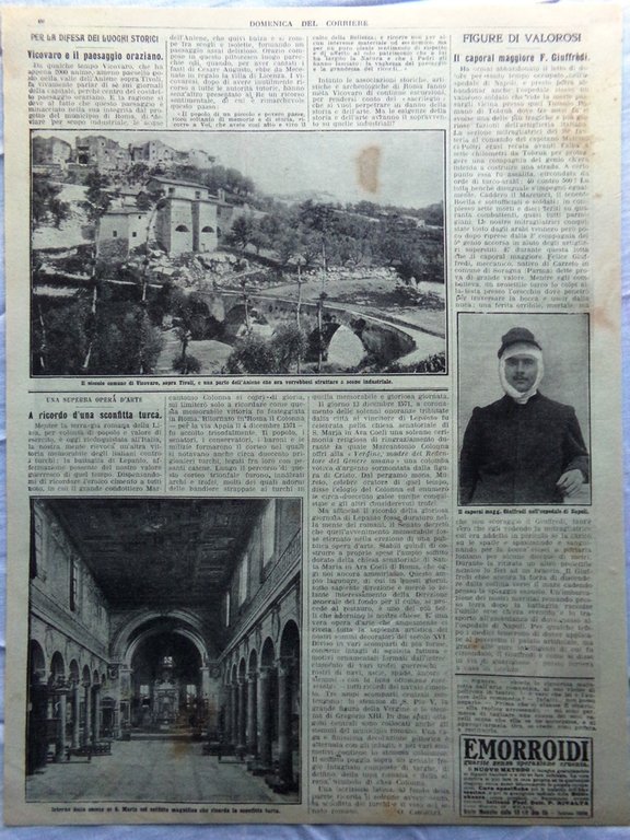 Pagine del 1912 Vicovaro Principe Samo Settimana Santa Napoli Giuffredi …