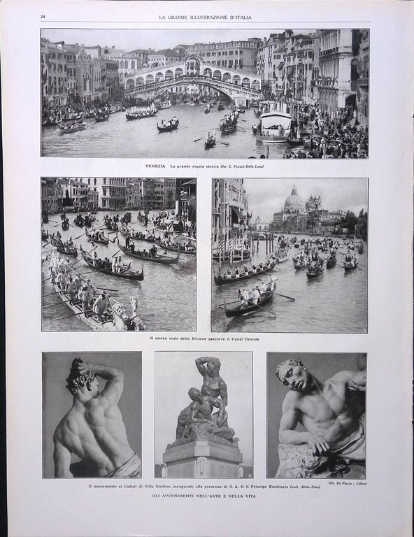 Pagine del 1926 Perugia Gallarate Grandezza San Francesco Assisi Regata …