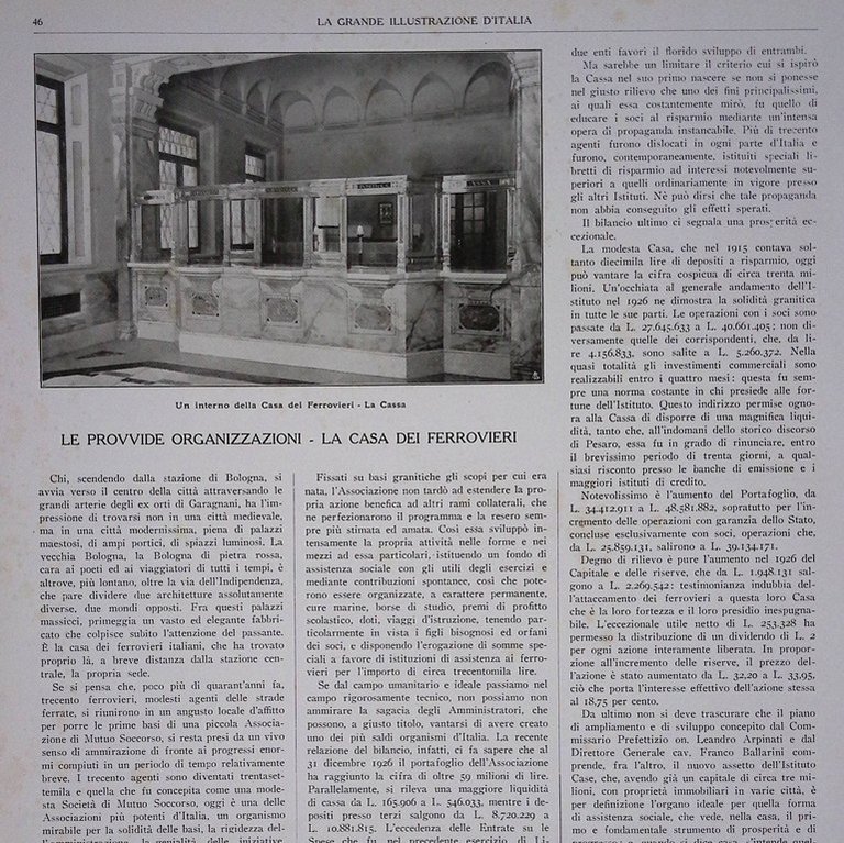 Pagine del 1927 Bologna Arte del Mobilio Ebanisteria Bega Casa …