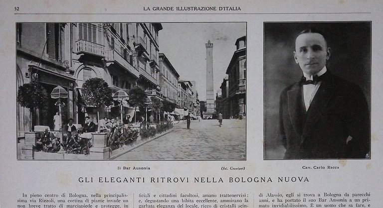 Pagine del 1927 Bologna Felici Ascensioni Carlo Cremonini Ritrovi Racca …