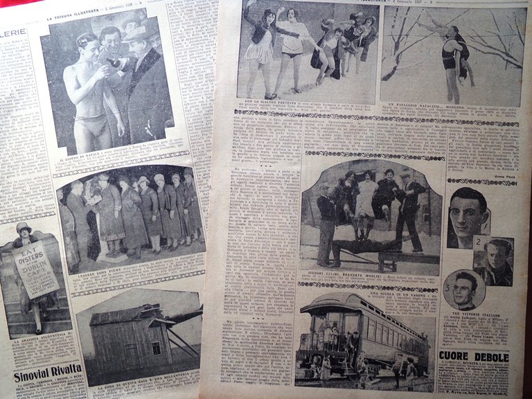 Pagine del 1927 Cina Jazz Coppa Natale Nuoto Candela Callegari …