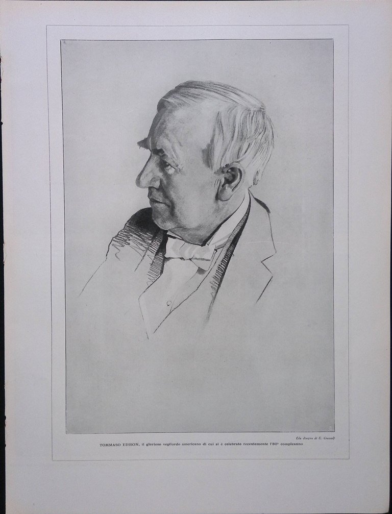 Pagine del 1927 Thomas Edison Santa Maria Aereo De Pinedo …