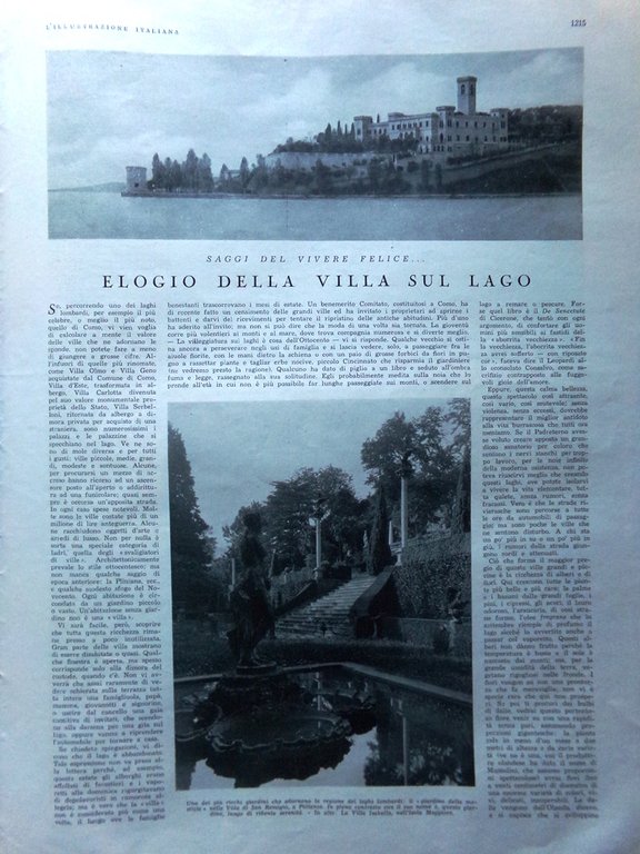 Pagine del 1937 Duce in Germania Viaggio Mostra Romanità Pensiero …