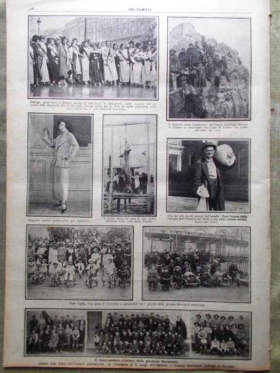 Pro Familia del 1 Aprile 1923 Seregno Crodo Assemblea Fede …