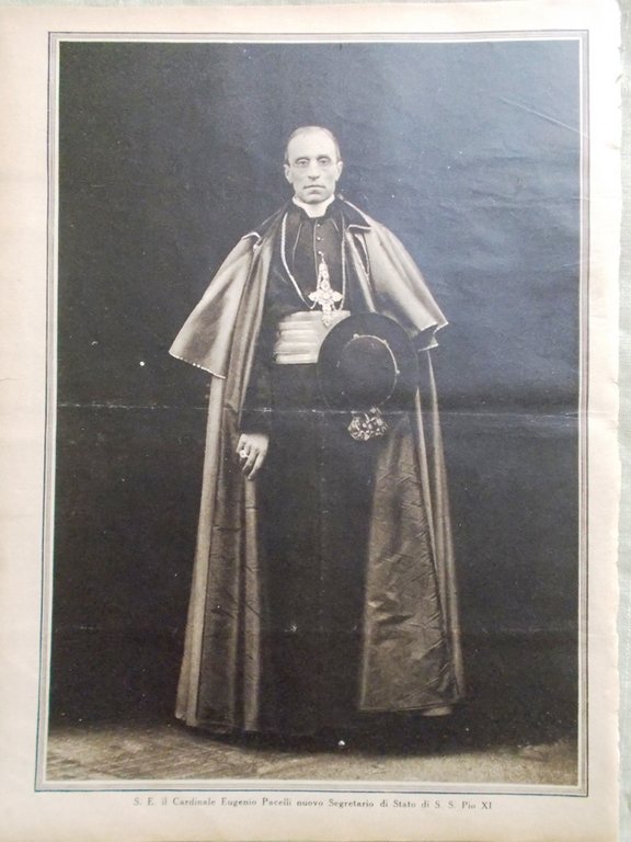 Pro Familia del 12 Gennaio 1930 Pacelli Gorla Umberto Maria …