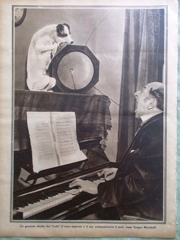 Pro Familia del 16 Marzo 1930 Inondazione Francia Codice Virgilio …