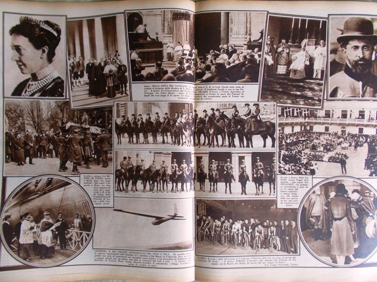 Pro Familia del 20 Aprile 1930 Passione Cristo Lindbergh Lavandaie …