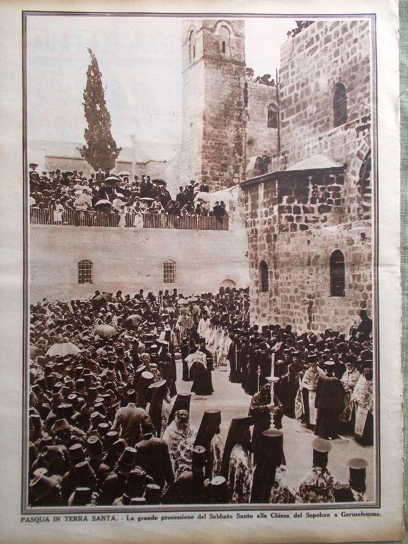 Pro Familia del 20 Aprile 1930 Passione Cristo Lindbergh Lavandaie …