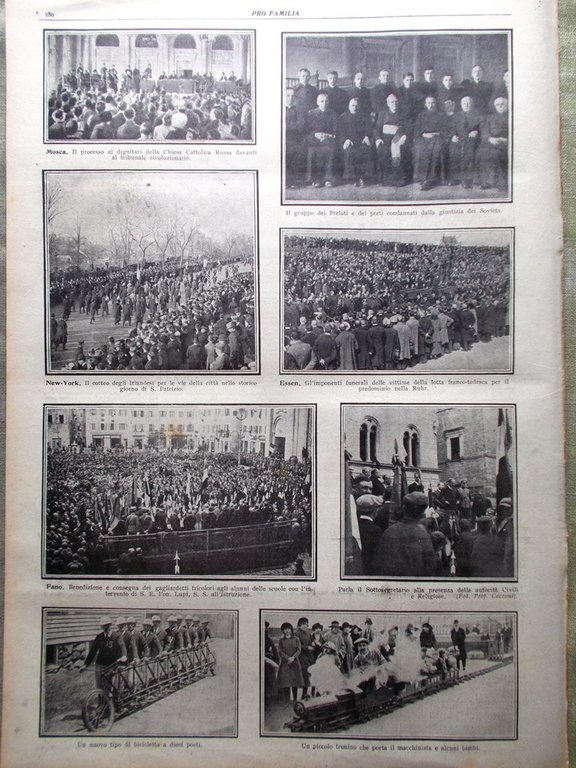 Pro Familia del 22 Aprile 1923 Nozze Jolanda Savoia Querce …