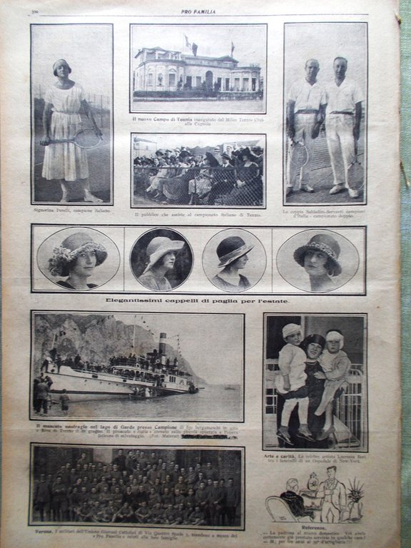 Pro Familia del 24 Giugno 1923 Pierre Loti Bori Krupp …