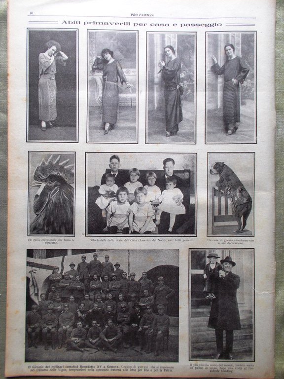 Pro Familia del 25 Febbraio 1923 Ku Klux Klan Pio …