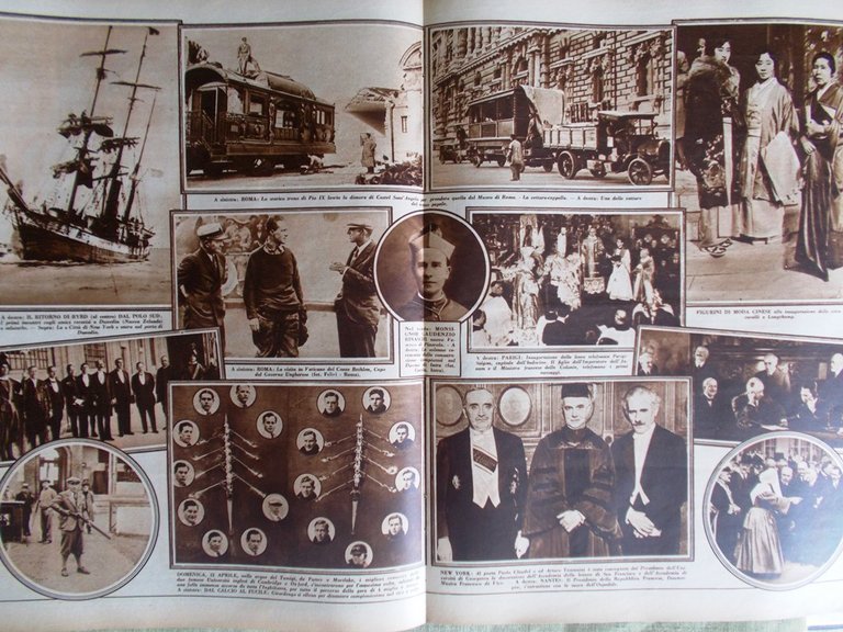 Pro Familia del 27 Aprile 1930 Pini Valsolda Tibaldi Toscanini …