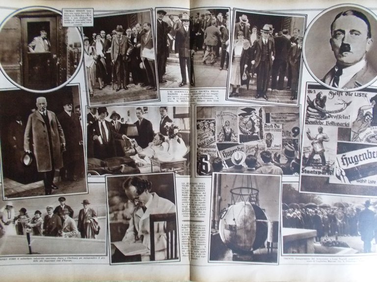 Pro Familia del 28 Settembre 1930 Edison Marconi Loreto Jacopone …