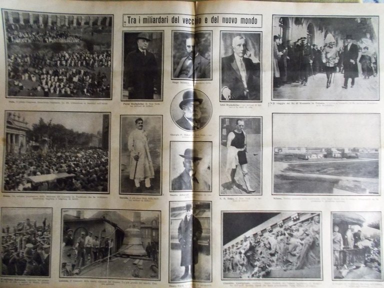 Pro Familia del 5 Agosto 1923 Petit Miliardari Rockefeller Ford …