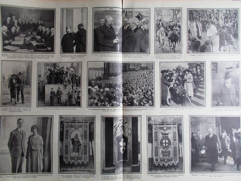 Pro Familia del 6 Maggio 1923 Corse Circuito Monza Duce …