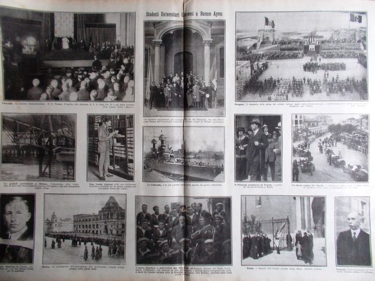 Pro Familia del 9 Dicembre 1923 Nobel Banting Respighi Roma …