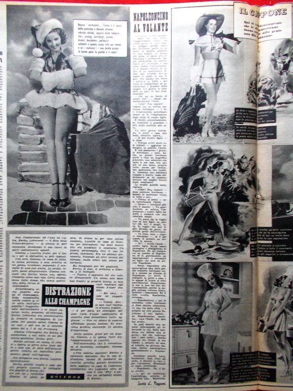 Rivista 7 Sette del 12 Gennaio 1947 Bel Ami Capone …