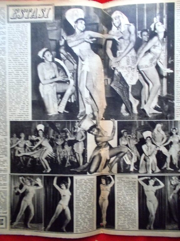 Rivista 7 Sette del 13 Gennaio 1946 Estasi Circo Blanche …