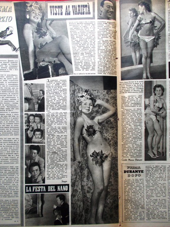 Rivista 7 Sette del 17 Novembre 1946 Le Amazzoni Nere …