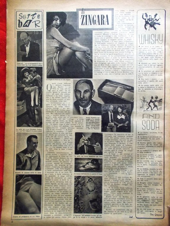 Rivista 7 Sette del 18 Novembre 1945 Conte dei Sospiri …