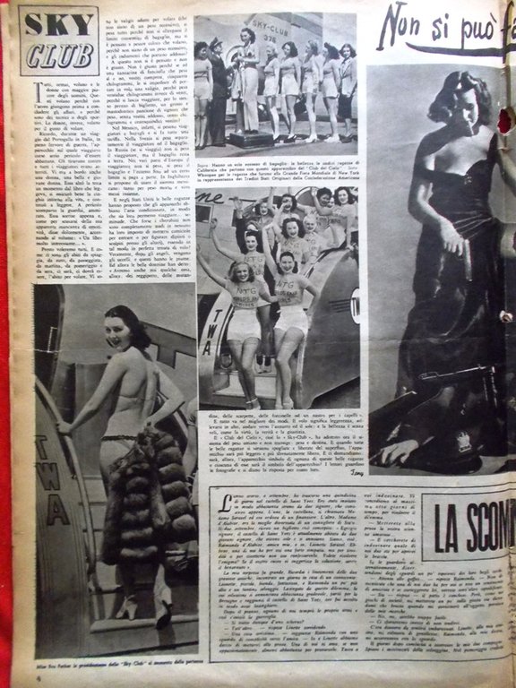 Rivista 7 Sette del 30 Settembre 1945 Hay Office Censura …