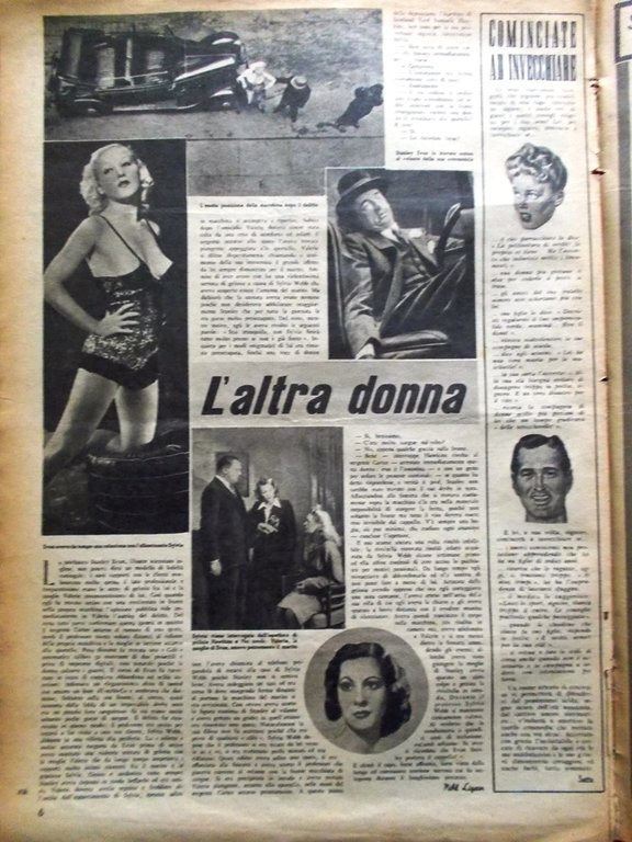 Rivista 7 Sette del 7 Ottobre 1945 Ranch Morita Ramon …