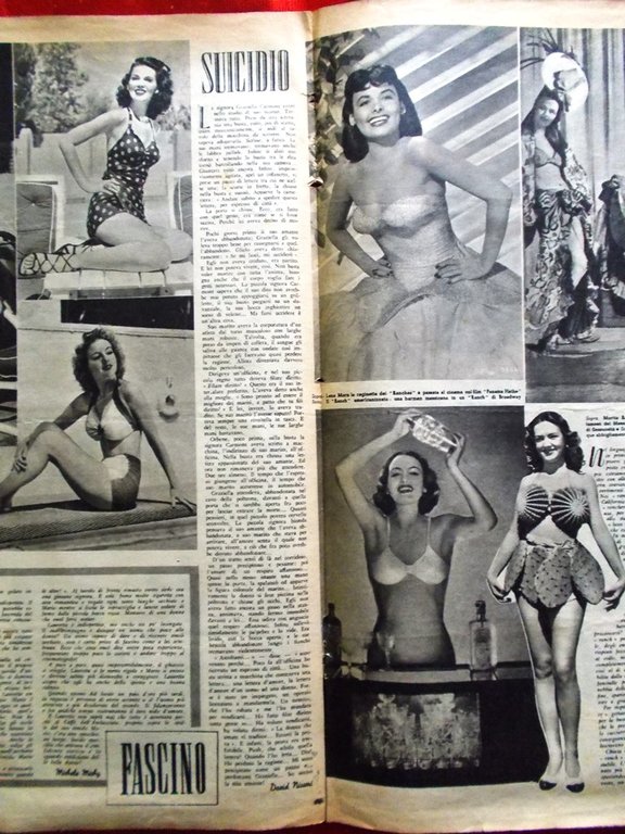 Rivista 7 Sette del 7 Ottobre 1945 Ranch Morita Ramon …