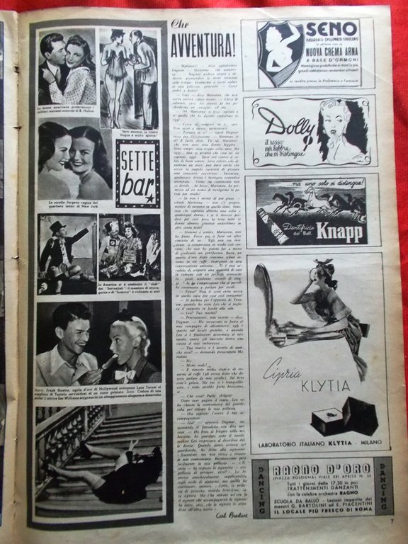 Rivista 7 Sette del 9 Settembre 1945 Londra di Notte …