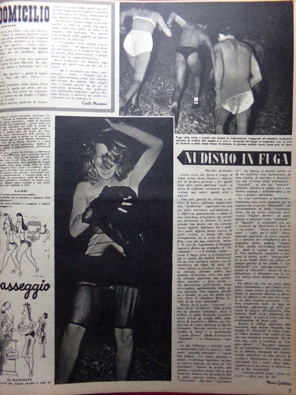 Rivista 8 Otto del 11 Settembre 1947 Cinema Mary Pickford …