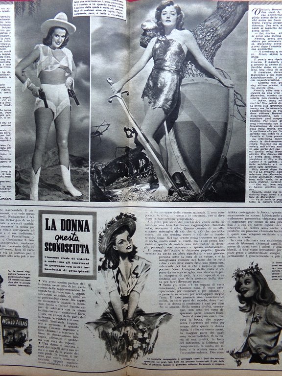 Rivista 8 Otto del 12 Giugno 1947 Scienziato Notte Bigama …