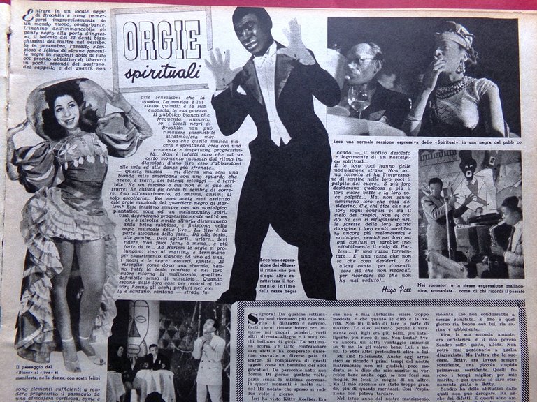 Rivista 8 Otto del 13 Aprile 1947 Spiritual Janis Paige …