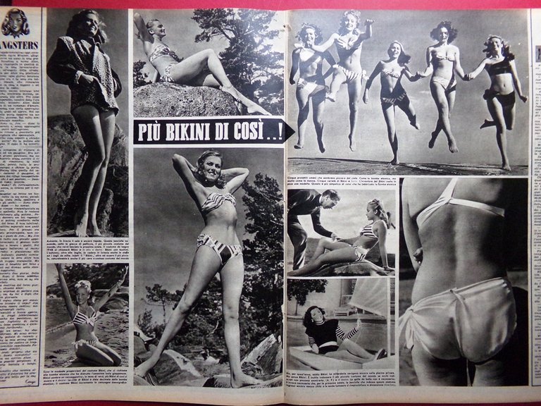 Rivista 8 Otto del 13 Novembre 1947 Girls Trio Carletti …