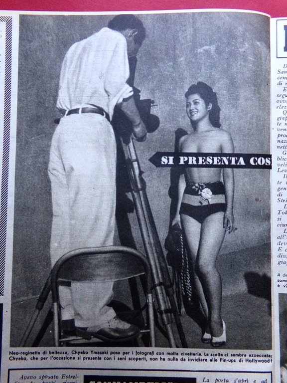 Rivista 8 Otto del 16 Ottobre 1947 Duvivier Balneari Emozioni …