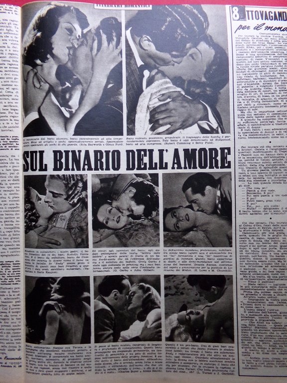 Rivista 8 Otto del 18 Dicembre 1947 Separes Ottocento Linda …