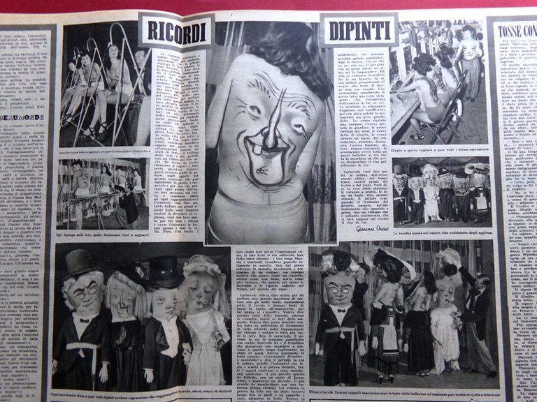 Rivista 8 Otto del 2 Marzo 1947 Macario Telegrafisti Broadway …