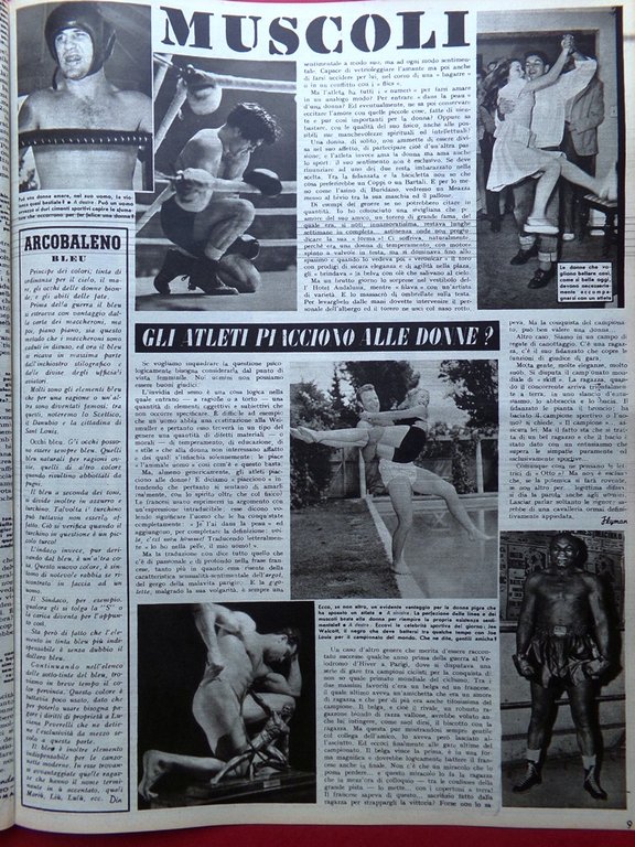 Rivista 8 Otto del 21 Agosto 1947 Renzi Layon Tango …